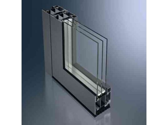 Janisol HI - система сталевих профілів для виготовлення дверей з підвищеною теплоізоляцією